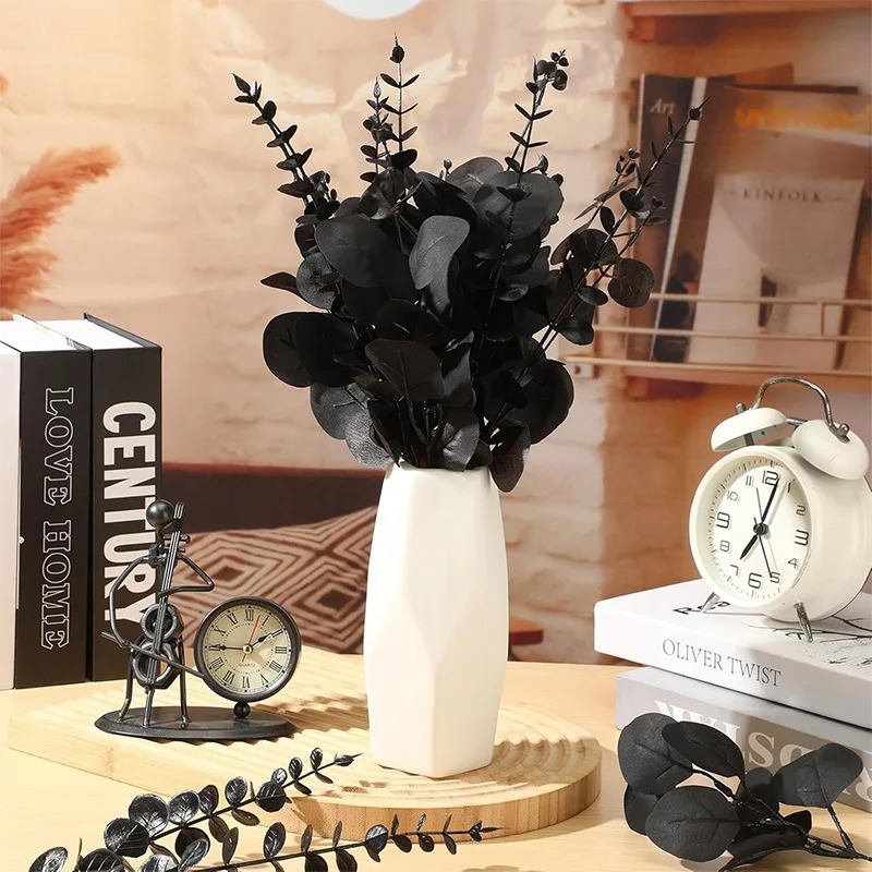 Batang Daun Kayu Putih Hitam K - Eucalyptus Preserved ulasan dan harga