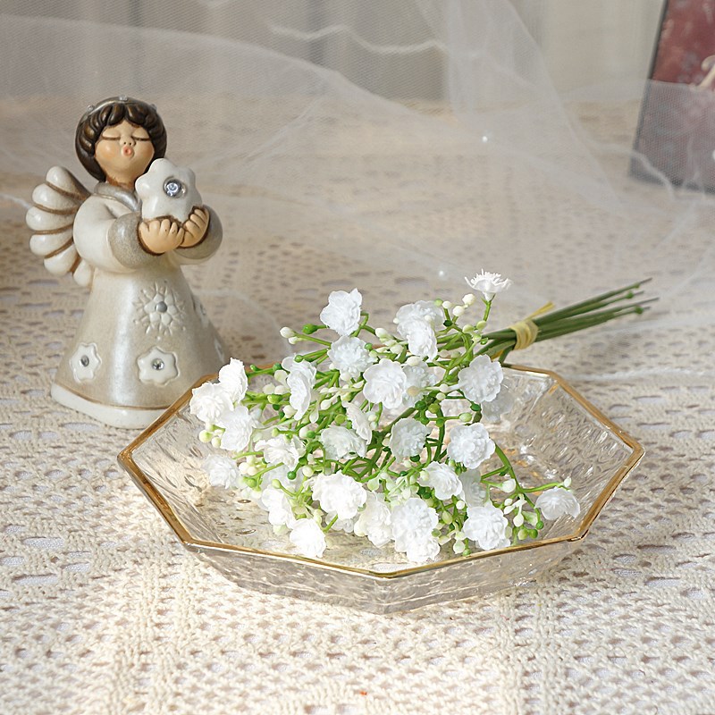 42 kepala buket bunga buatan p - Baby Breath Dried ulasan dan harga