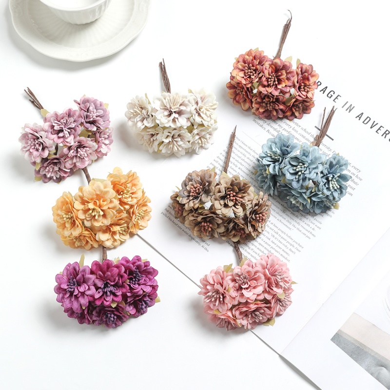 11CM Bunga Aster Sutra Imitasi - Baby Breath Dried ulasan dan harga