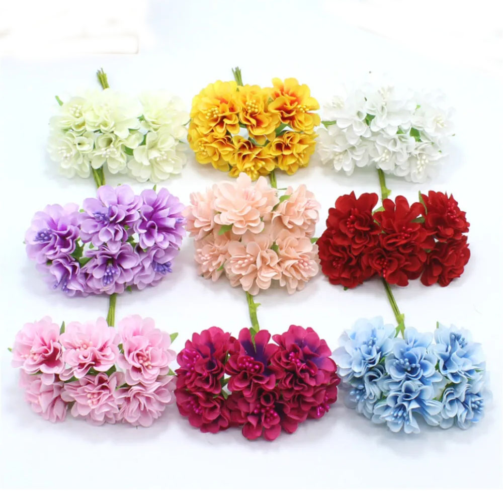 18 buah buket bunga buatan ben - Baby Breath Dried ulasan dan harga