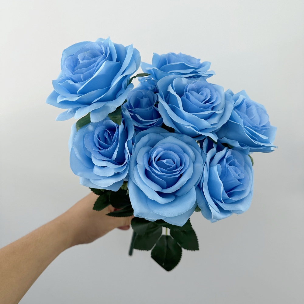 Buket Mawar 9 Kepala Cantik Bu - Baby Breath Dried ulasan dan harga